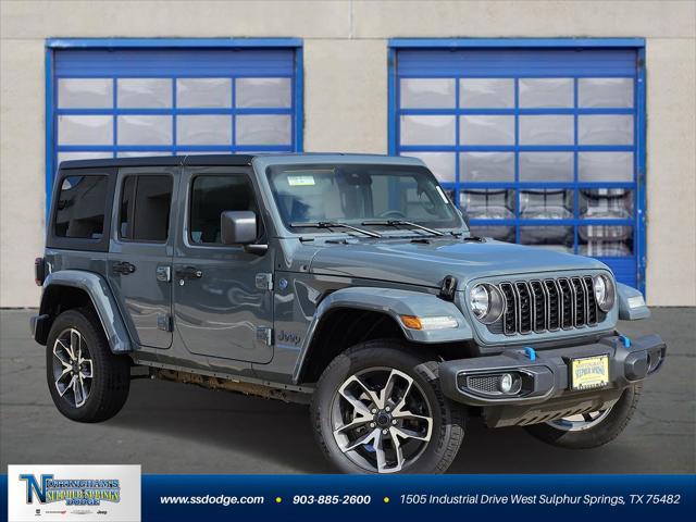 2024 Jeep Wrangler 4xe WRANGLER 4-DOOR SPORT S 4xe