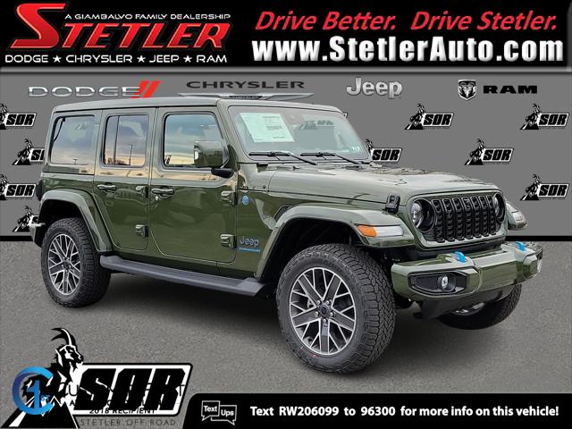 2024 Jeep Wrangler 4xe WRANGLER 4-DOOR HIGH ALTITUDE 4xe