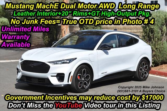 2022 Ford Mustang Mach-E GT for sale in Riverside, CA