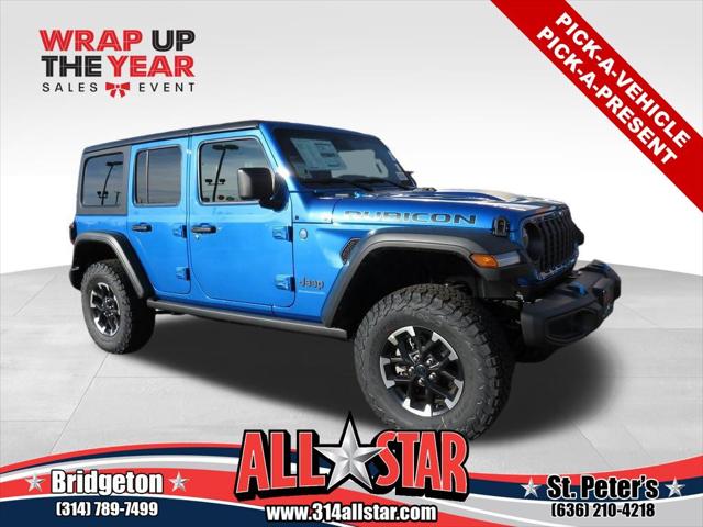 2024 Jeep Wrangler 4xe WRANGLER 4-DOOR RUBICON 4xe