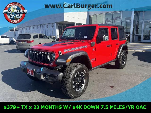 2024 Jeep Wrangler 4xe WRANGLER 4-DOOR RUBICON 4xe