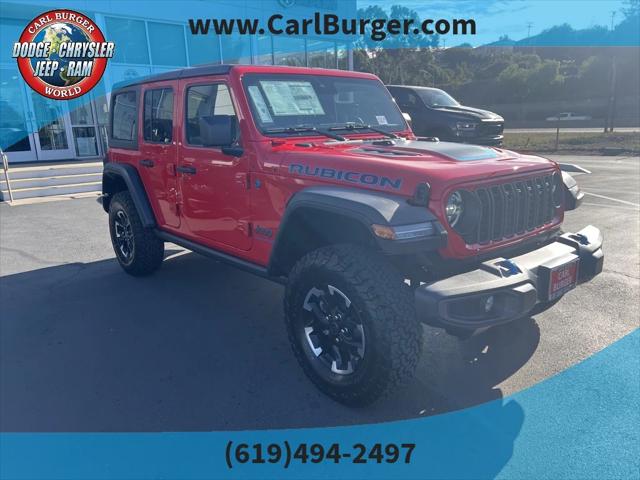 2024 Jeep Wrangler 4xe WRANGLER 4-DOOR RUBICON 4xe