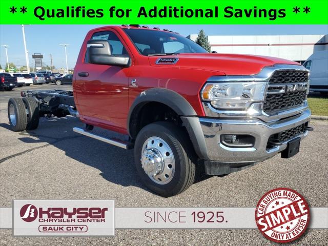 2024 RAM Ram 5500 Chassis Cab RAM 5500 TRADESMAN CHASSIS REGULAR CAB 4X4 108 CA
