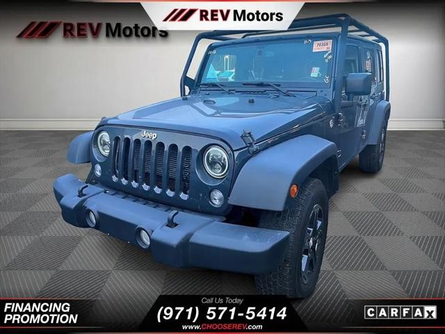 2016 Jeep Wrangler Unlimited Sport