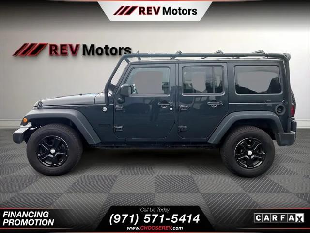 2016 Jeep Wrangler Unlimited Sport