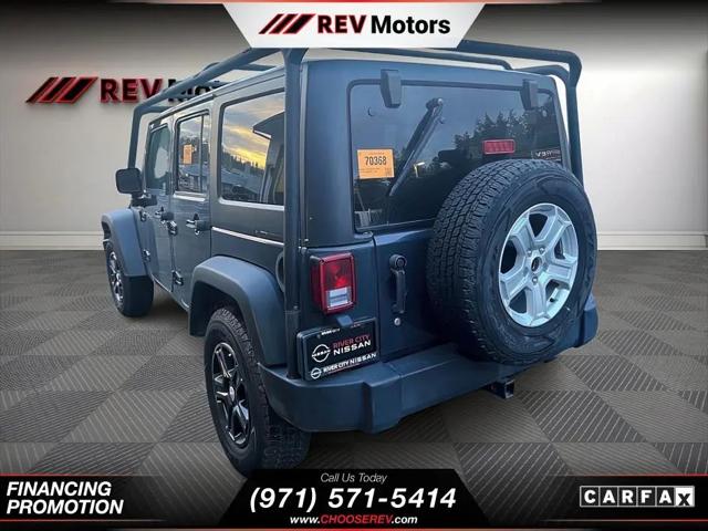 2016 Jeep Wrangler Unlimited Sport