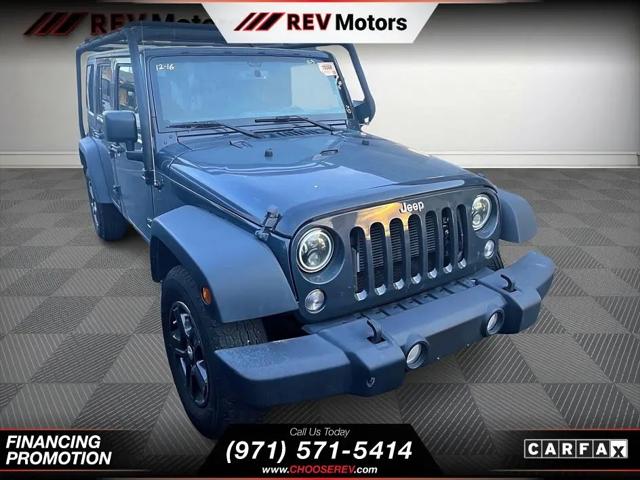2016 Jeep Wrangler Unlimited Sport