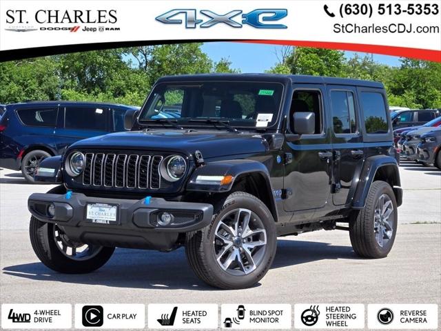 2024 Jeep Wrangler 4xe WRANGLER 4-DOOR SPORT S 4xe