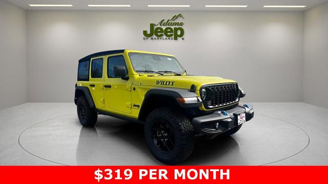 2024 Jeep Wrangler 4xe WRANGLER 4-DOOR WILLYS 4xe
