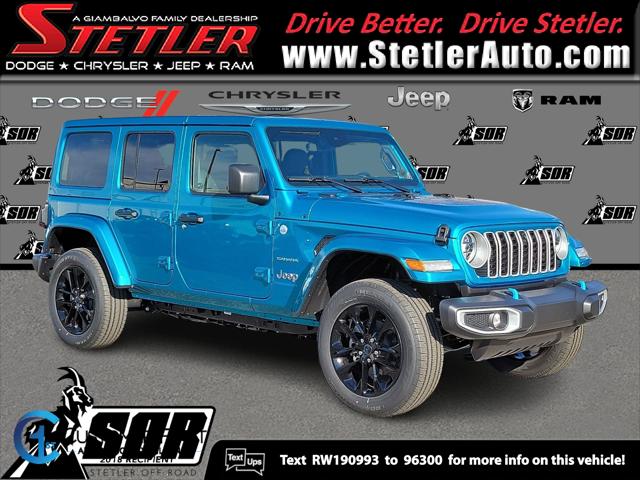 2024 Jeep Wrangler 4xe WRANGLER 4-DOOR SAHARA 4xe