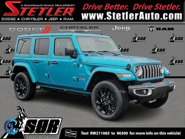 2024 Jeep Wrangler 4xe WRANGLER 4-DOOR SAHARA 4xe