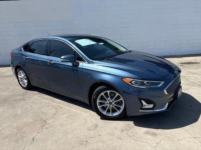 2019 Ford Fusion Energi Titanium for sale in ORANGE, CA