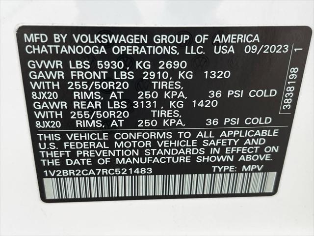 2024 Volkswagen Atlas 2.0T SEL Premium R-Line
