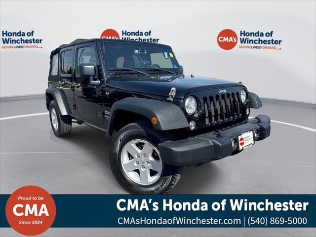 2018 Jeep Wrangler JK Unlimited Sport S 4x4 for sale in Winchester, VA