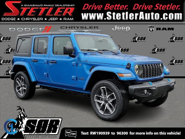 2024 Jeep Wrangler 4xe WRANGLER 4-DOOR SPORT S 4xe