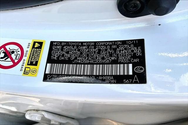 2012 Lexus CT 200h Premium