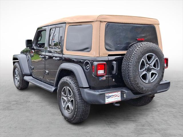 2020 Jeep Wrangler Unlimited Black and Tan 4X4
