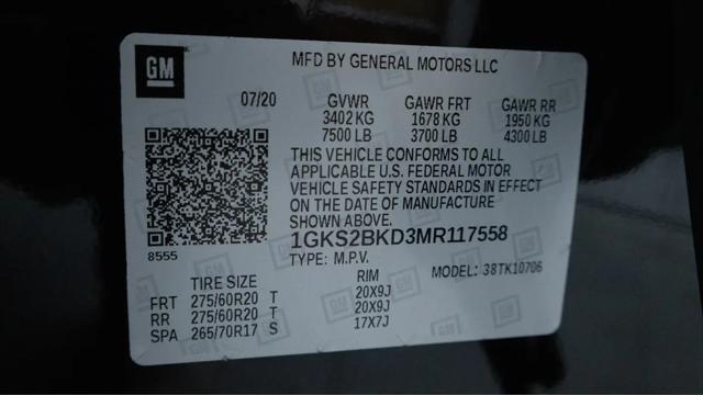 2021 GMC Yukon 4WD SLT