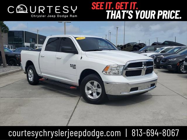 2021 RAM 1500 Classic SLT Crew Cab 4x4 57 Box