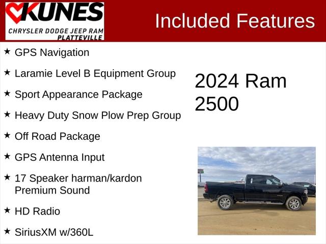 2024 RAM Ram 2500 RAM 2500 LARAMIE CREW CAB 4X4 64 BOX