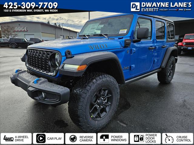 2024 Jeep Wrangler 4xe WRANGLER 4-DOOR WILLYS 4xe