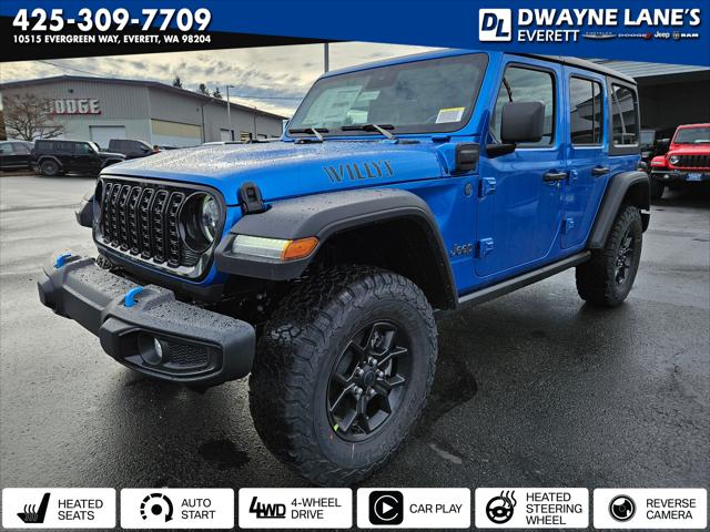 2024 Jeep Wrangler 4xe WRANGLER 4-DOOR WILLYS 4xe