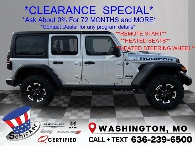 2024 Jeep Wrangler 4xe WRANGLER 4-DOOR RUBICON 4xe