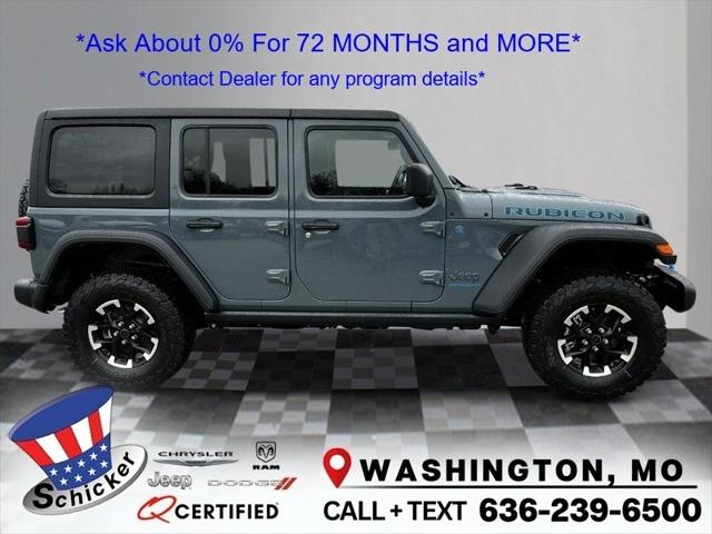 2024 Jeep Wrangler 4xe WRANGLER 4-DOOR RUBICON 4xe