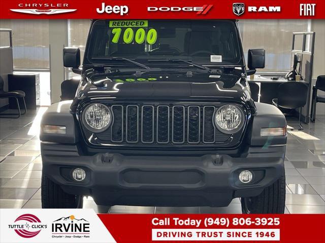 2024 Jeep Wrangler WRANGLER 4-DOOR SPORT S 2024 Jeep Wrangler WRANGLER 4-DOOR SPORT S
