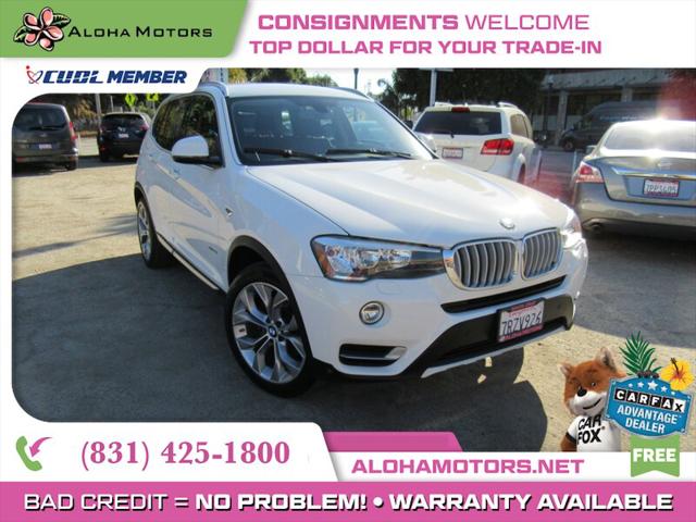 2016 BMW X3 xDrive28i for sale in Santa Cruz, CA