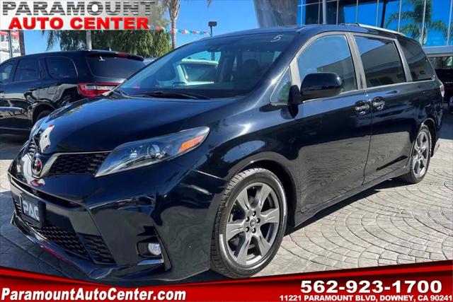 2019 Toyota Sienna SE 8 Passenger for sale in Downey, CA