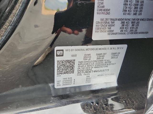 2022 GMC Sierra 1500 Limited 4WD Crew Cab Short Box SLT