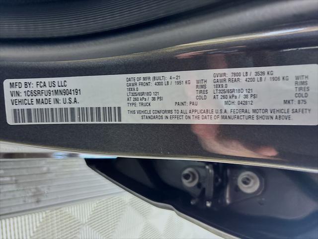 Used 2021 RAM 1500 TRX Crew Cab 4x4 57" Box For Sale in Olive Branch, MS