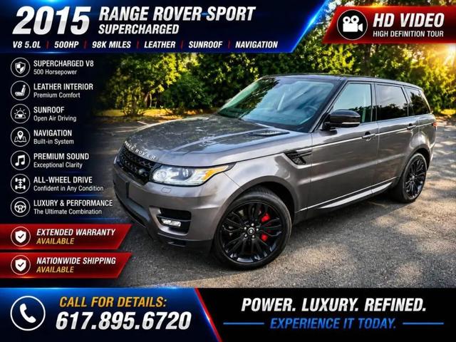 2015 Land Rover Range Rover Sport 5.0L V8 Supercharged for sale in Stow, MA