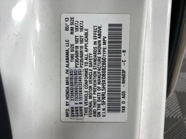 2013 Honda Odyssey Touring