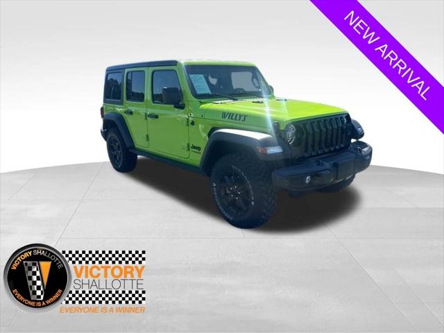 2021 Jeep Wrangler Unlimited Willys 4x4 2021 Jeep Wrangler Unlimited Willys 4x4