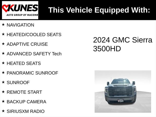 2024 GMC Sierra 3500HD 4WD Crew Cab Long Bed AT4