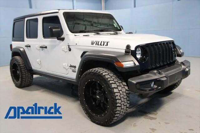2022 Jeep Wrangler Unlimited Willys Sport 4x4 for sale in Evansville, IN