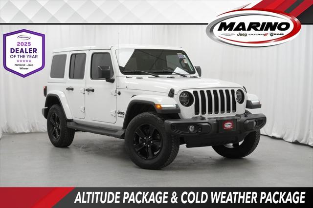 2022 Jeep Wrangler Unlimited Sahara Altitude 4x4 2022 Jeep Wrangler Unlimited Sahara Altitude 4x4