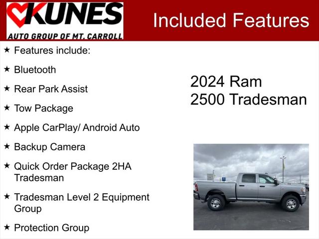 2024 RAM Ram 2500 RAM 2500 TRADESMAN CREW CAB 4X4 64 BOX