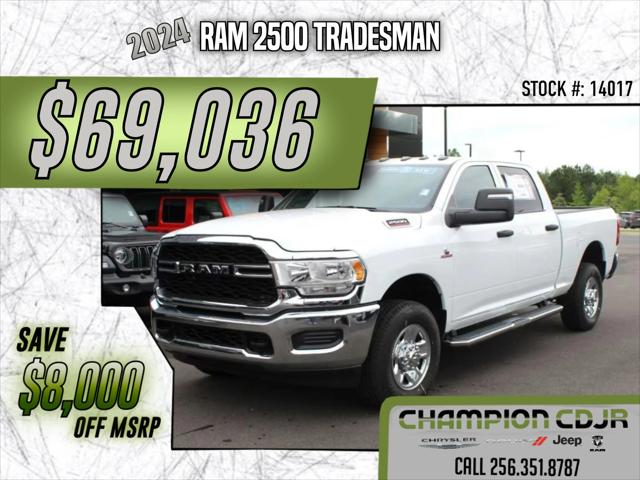 2024 RAM Ram 2500 RAM 2500 TRADESMAN CREW CAB 4X4 64 BOX