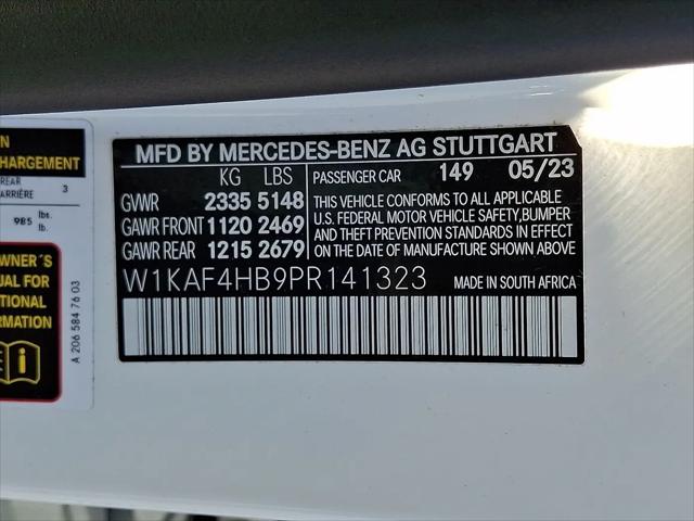 2023 Mercedes-Benz C-CLASS C 300 4MATIC Sedan