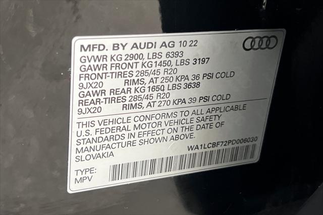 2023 Audi Q7 Premium Plus 45 TFSI quattro Tiptronic