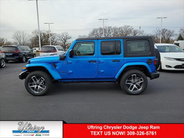 2024 Jeep Wrangler 4xe WRANGLER 4-DOOR SPORT S 4xe