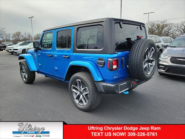 2024 Jeep Wrangler 4xe WRANGLER 4-DOOR SPORT S 4xe