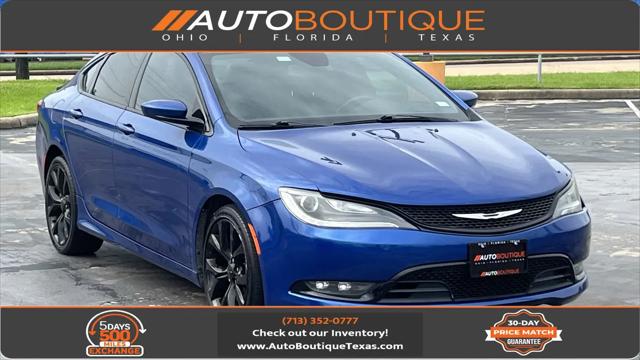 2015 Chrysler 200 S for sale in Alvin, TX