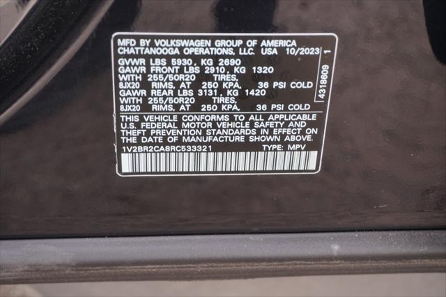 2024 Volkswagen Atlas 2.0T SEL