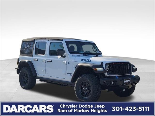 2024 Jeep Wrangler 4xe WRANGLER 4-DOOR WILLYS 4xe