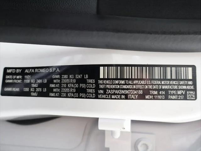 2022 Alfa Romeo Stelvio Ti AWD