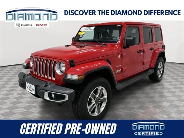 2021 Jeep Wrangler Unlimited Sahara for sale in Alexandria, MN